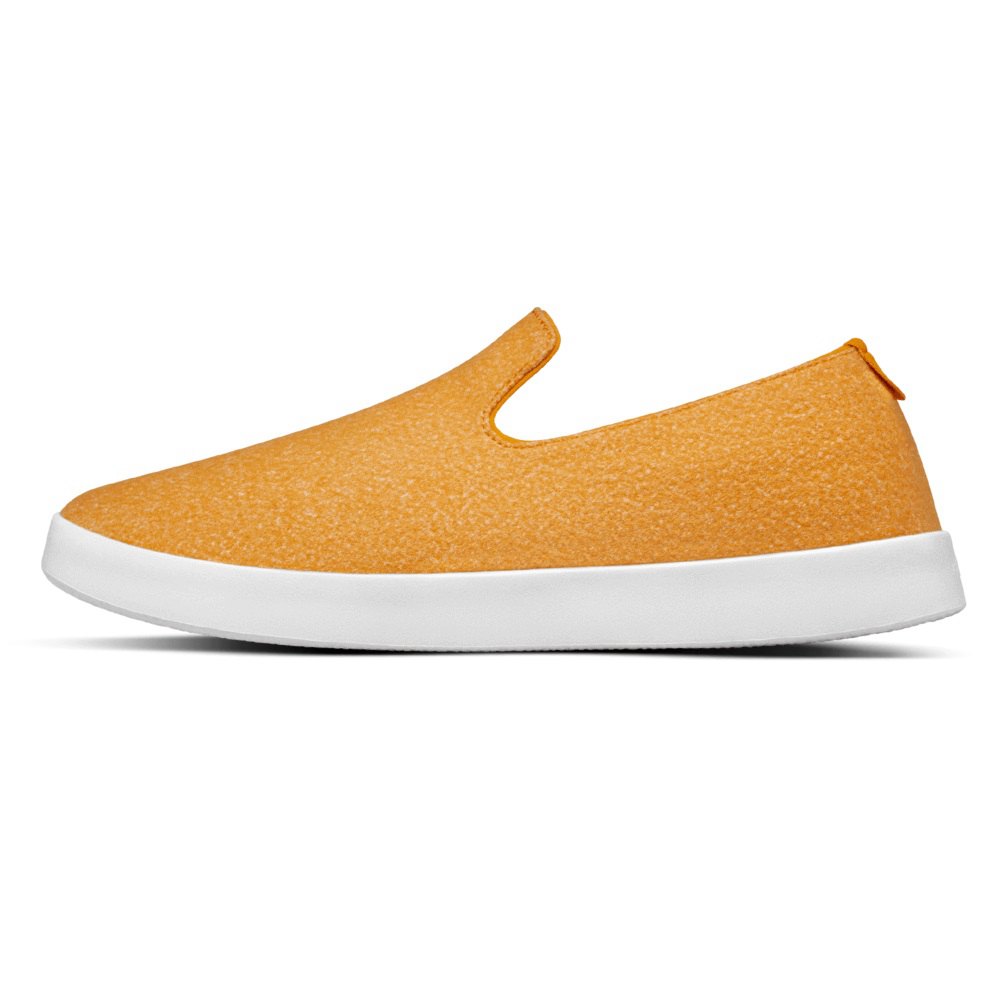 Allbirds Men\'s Wool Loungers - Slip-Ons Yellow - RJY405638